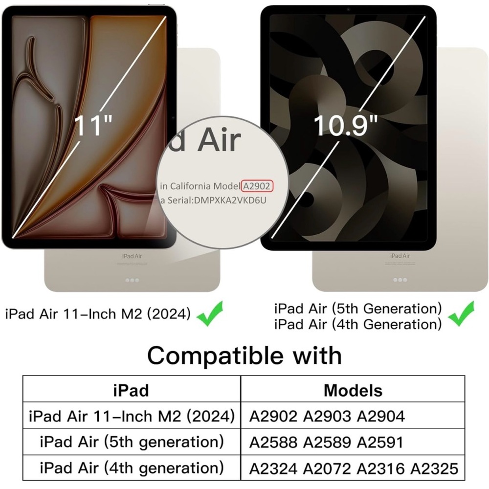 NWT Case for iPad Air 5/4, Starlight - Picture 2 of 7